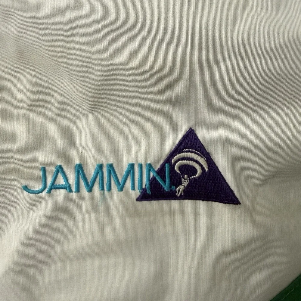 RARE Vintage JAMMIN' Brand Messenger Bag Michigan State Logo‎ Colorblock 90's